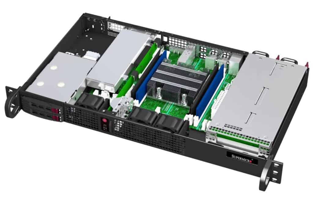 GT150 Supermicro 1U CSE-506TQC-R301 Mini Server